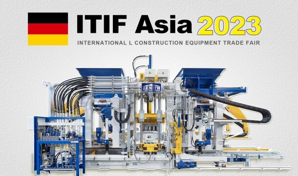 We will be participating in ITIF Asia Exhibition-QGM Block Machine