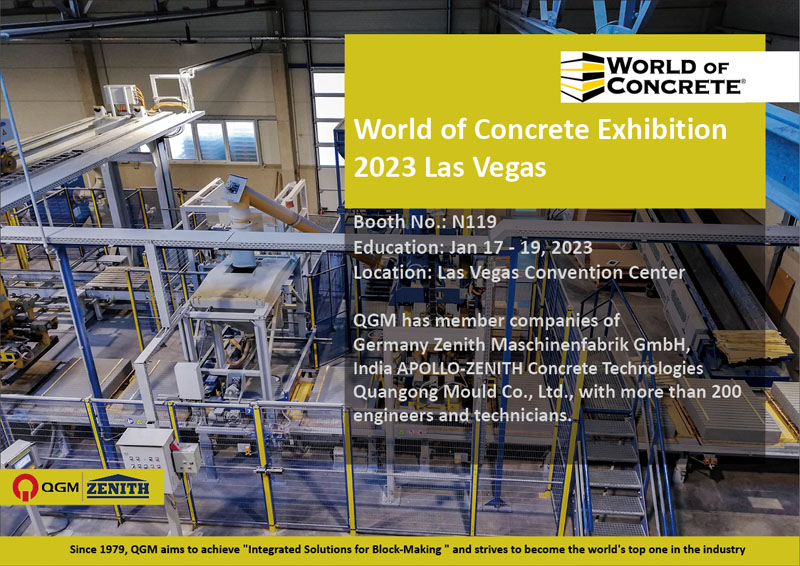 QGM Block Machine Group will Attend the WOC 2023 Las Vegas