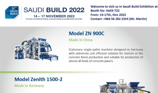 QGM Block Machine will Saudi Build 2022