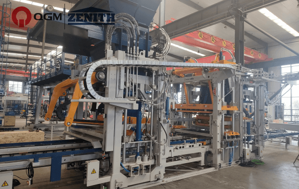 QGM Block Machine ZN900CG , First China brick machine enters North American market, Creating a new era for China brick machine industry