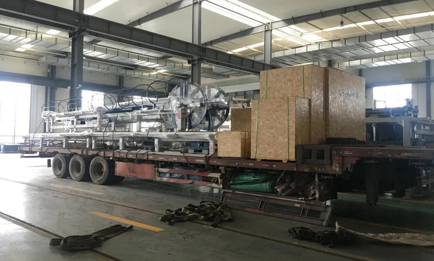 Project Delivery | Two QGM ZN1200S automatic cement brick making machines delivered to northwest China，to help industrial solid waste treatment