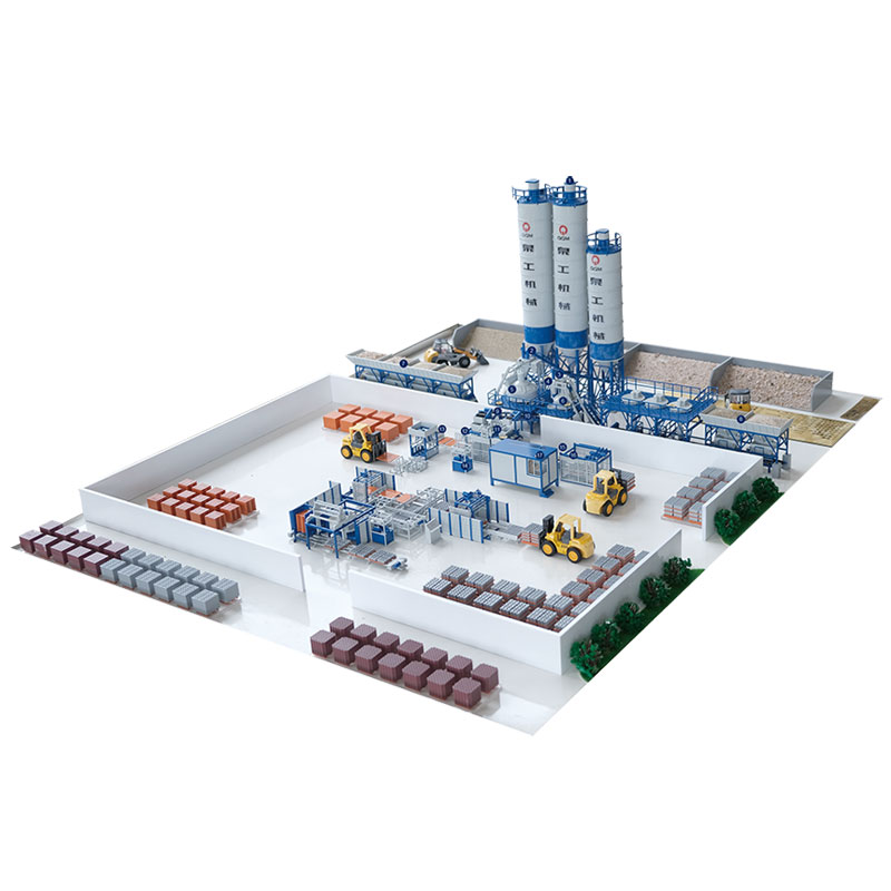 Brick machine production line