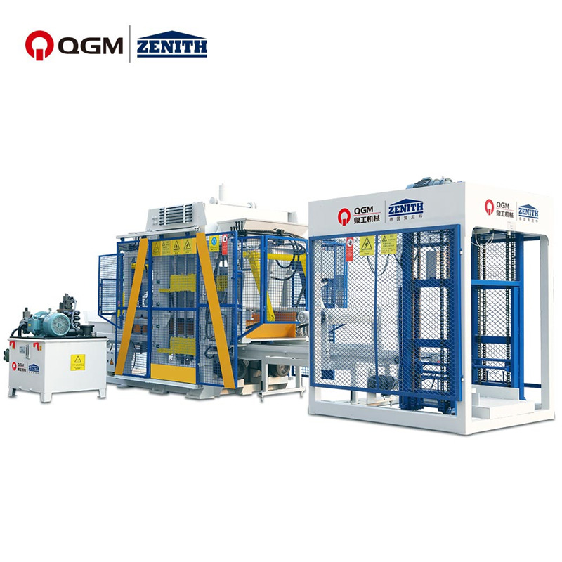 Intelligent brick making machine